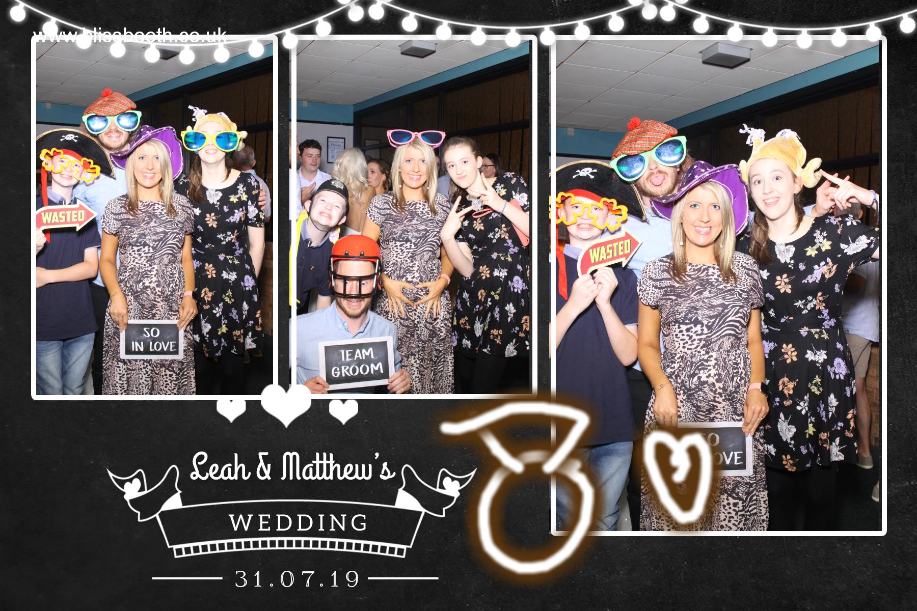 Leah And Matthew | View more photos from the event at gallery.blissbooth.co.uk/u/BlissBooth/Leah-And-Matthew